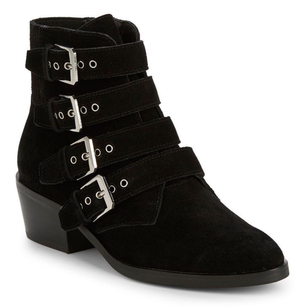 Dolce Vita Strappy Buckle Boots